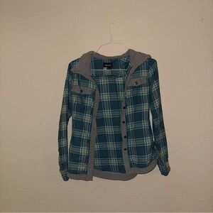 Women’s Marmot Plaid Hooded Shirt Jacket